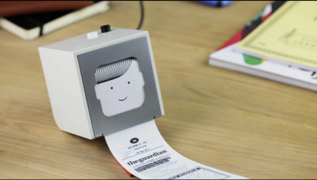 Hello Little Printer : Ludique, social, presque utile