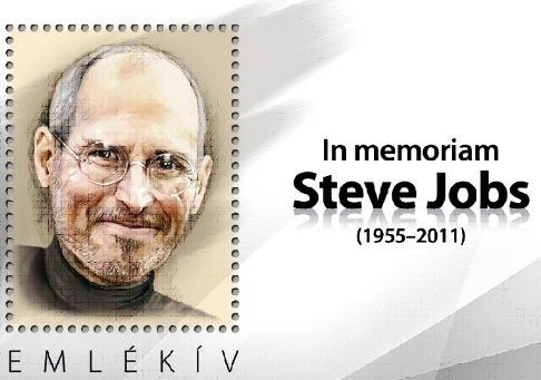 Un timbre à l'effigie de Steve Jobs...