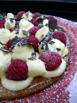 Galette Sablée Aux Framboises