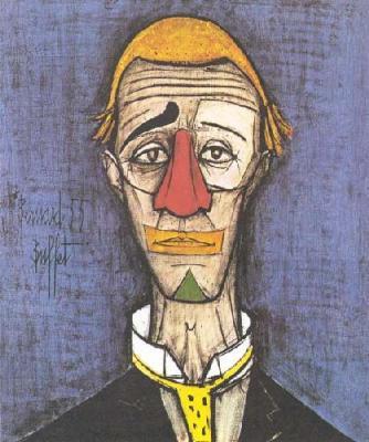 Bernard Buffet: Tête de clown