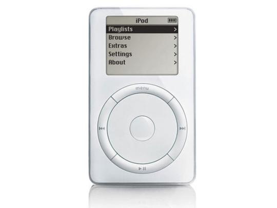 2001 ipod Apple 540x405 Toute lhistoire dApple en photos