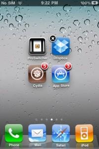 Gridlock , tweak cydia pour placer vos icônes n’importe où sur le SpringBoard