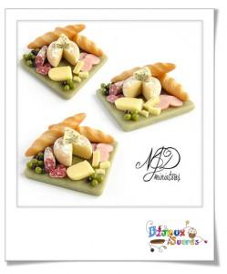 Assiette de charcuterie miniature