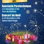 Affiche mery christmas - méry sur oise