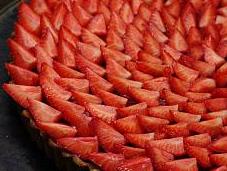Delicieuse tarte fraises.....