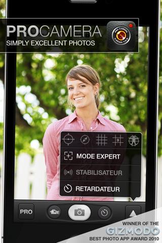 L’excellente application « ProCaméra » passe de 2,39€ à 0,79€