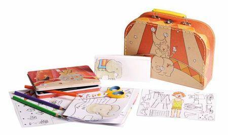 cadeaux enfant kit créatif découpage coloriage cirque Egmont Toys