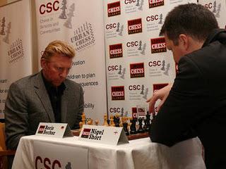 London Chess Classic : Boris Becker aime les échecs