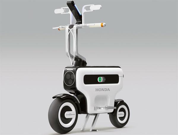 honda moto compo 2 Honda présente un concept de scooter électrique pliable