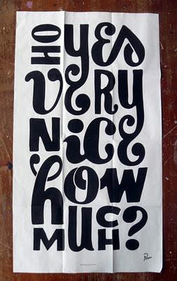 Typographies en tous genres