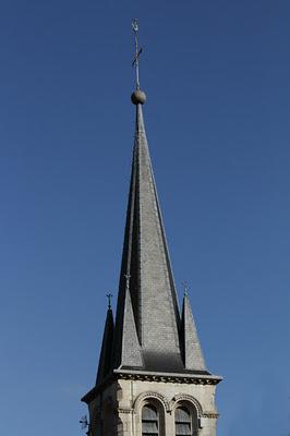 Coq et clocher : Sexey-aux-Forgee