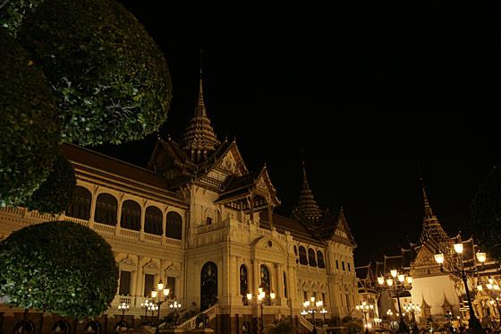 Great palace by night