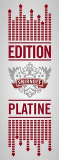 Smirnoff Red Edition Platine
