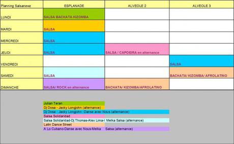 Les Quais de Seine Salsa à Paris 2011 (Paris Danses en Seine)