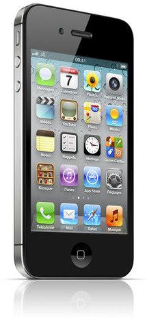 iPhone 4S 16 Go noir chez Orange: 179 €...