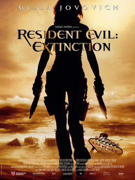 Affiche de 'Resident Evil Extinction'
