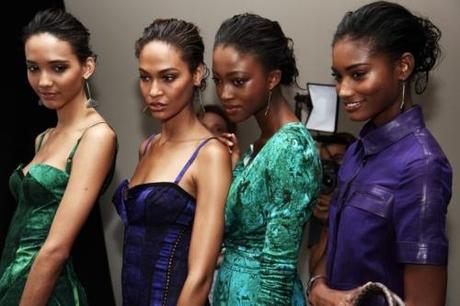 NO COMMENT : Black Models AT Bottega Veneta Spring 2012