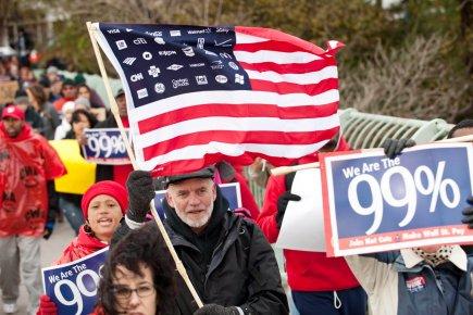 États-Unis : Syndicats et indignés à l'assaut du Capitole