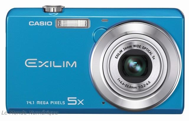 Petits prix et coloris pour les nouveaux appareils photo numériques d’entrée de gamme Exilim chez Casio