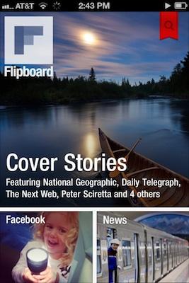 Flipboard for iPhone Cover Stories 1 Flipboard lance une version iPhone #LeWeb