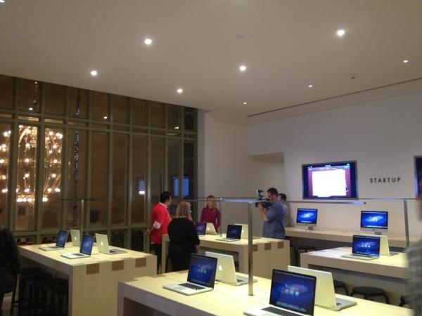 Le plus grand Apple Store du monde: Les premières photos de l'intérieur...