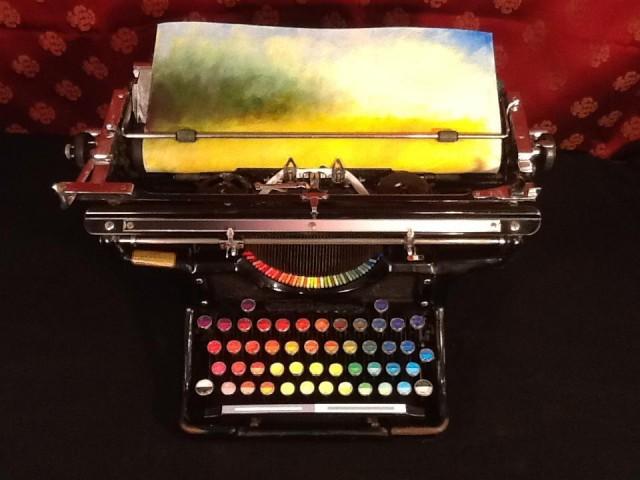 Chromatic Typewriter by Tyree Callahan