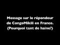 Les insultes sur le Repondeur de CongoMikili