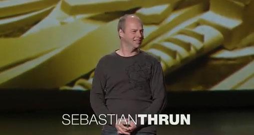 sebastien thrun Google : la voiture sans pilote progresse