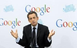 Sarkozy Baptise Googleplex