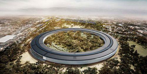 Le futur campus de Cupertino en images!