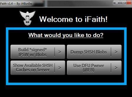 Downgrade de l’iOS 5 vers 4.x.x avec iFaith