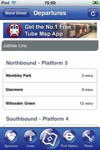 tube map iphone 200x300 Les applications indispensables pour visiter Londres