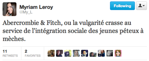 Mon petit doigt me dit que “Myriam Leroy n’aime...