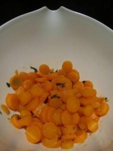 salade de carottes au miel et citron