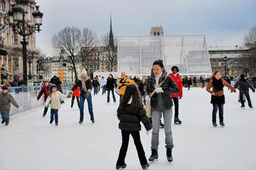 Paris joue les stations de sports d’hiver!