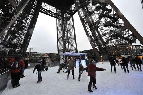 Paris joue les stations de sports d’hiver!