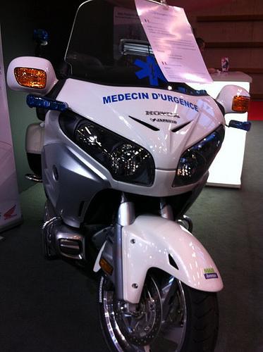 Moto Médecin d'Urgence