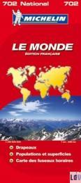 Michelin - Carte N°702 Le Monde Planisphère