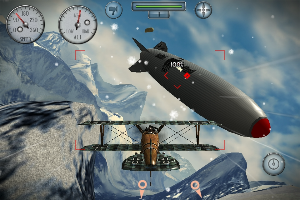 Le meilleur combat aérien 3D Sky Gamblers: Rise Of Glory passe de 3,99€ à 0,79€