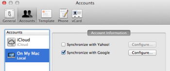 Synchroniser contacts et calendrier avec Google Apps sur son Mac