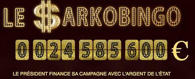 Sarkobingo: le décompte, en temps réel, des dépenses de campagne du candidat Sarkozy