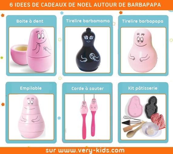 Spécial noël : 6 idées de cadeaux de noël autour de barbapapa (5/10)