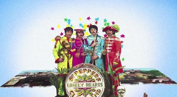 Une pub Apple sur les Beatles ''Mystery Tour''...