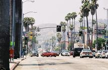 Sunset Boulevard à Los Angeles