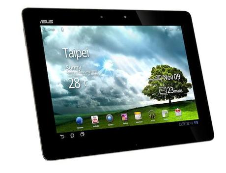 Asus Transformer Prime, les spécifications