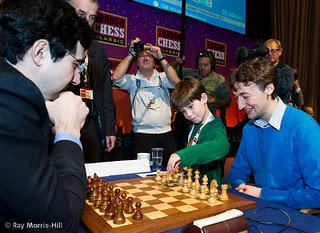 London Chess Classic : Luke McShane (2671) 0-1 Vladimir Kramnik (2800) © site officiel 