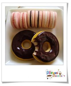 macarons donuts fimo