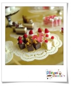 Bouchées gourmandes fimo