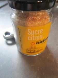 sucre au citron