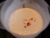 SOUFFLE AU POTIRON, RAISINS SECS & NOIX